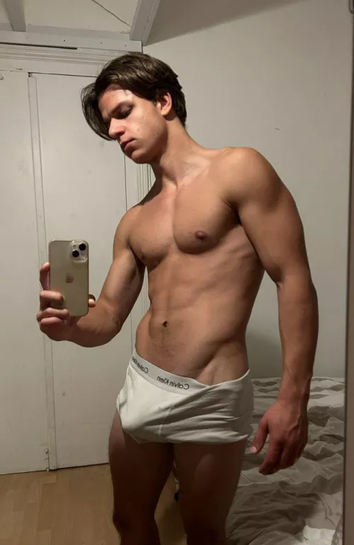 How do I look in those trunks?