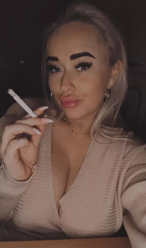 I enjoy my cigarette 🤩