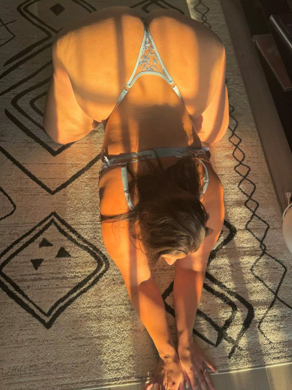 I hope you enjoy this view of my ass