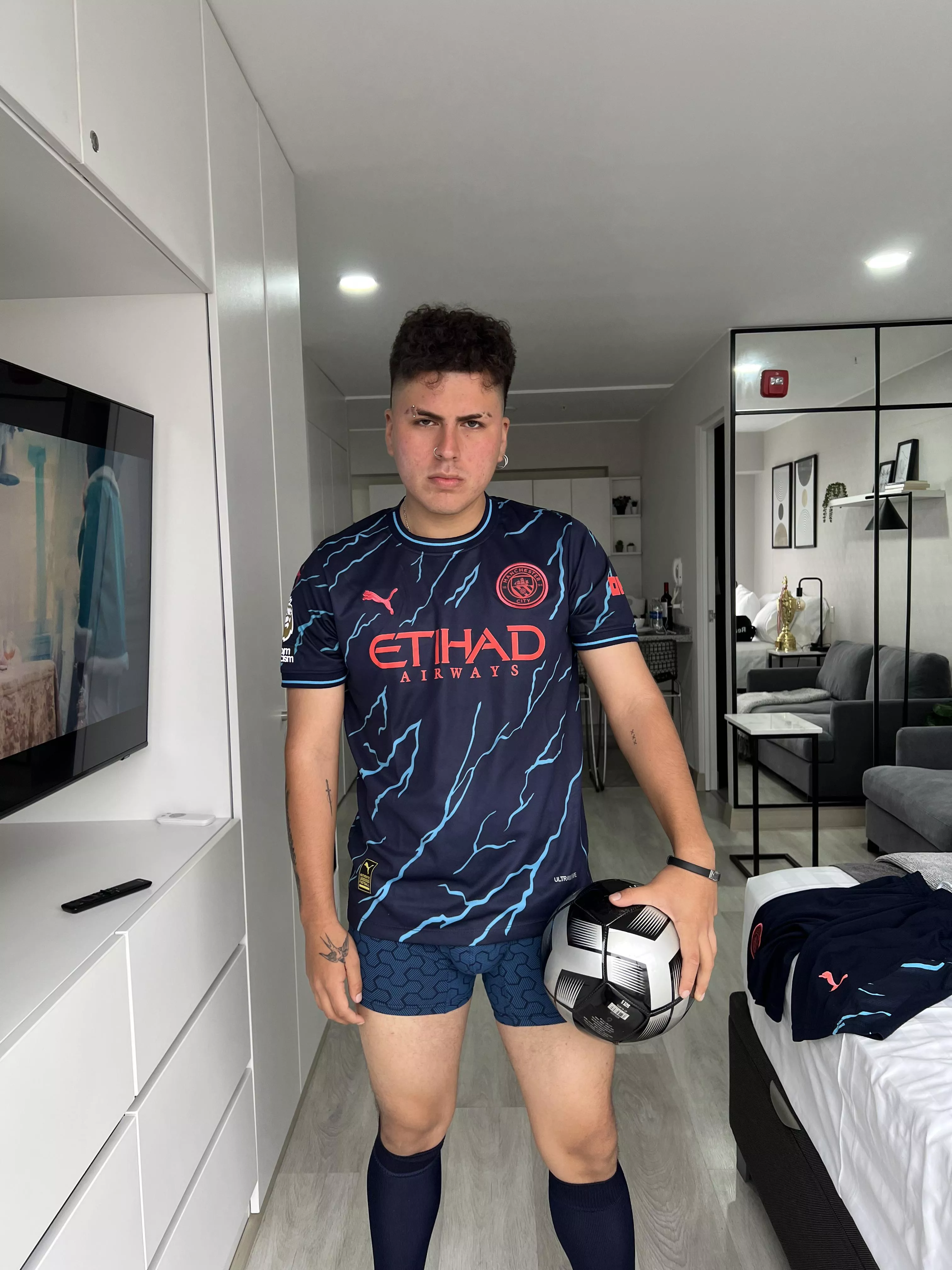 I know this soccer dick ain't got nothin' on yours