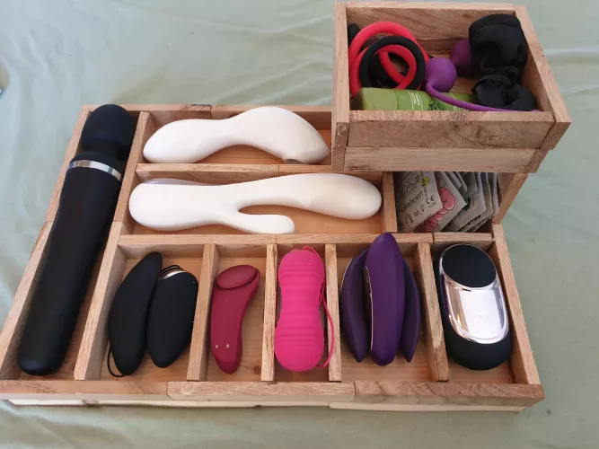Just build a organizer for my sextoys yesterday 