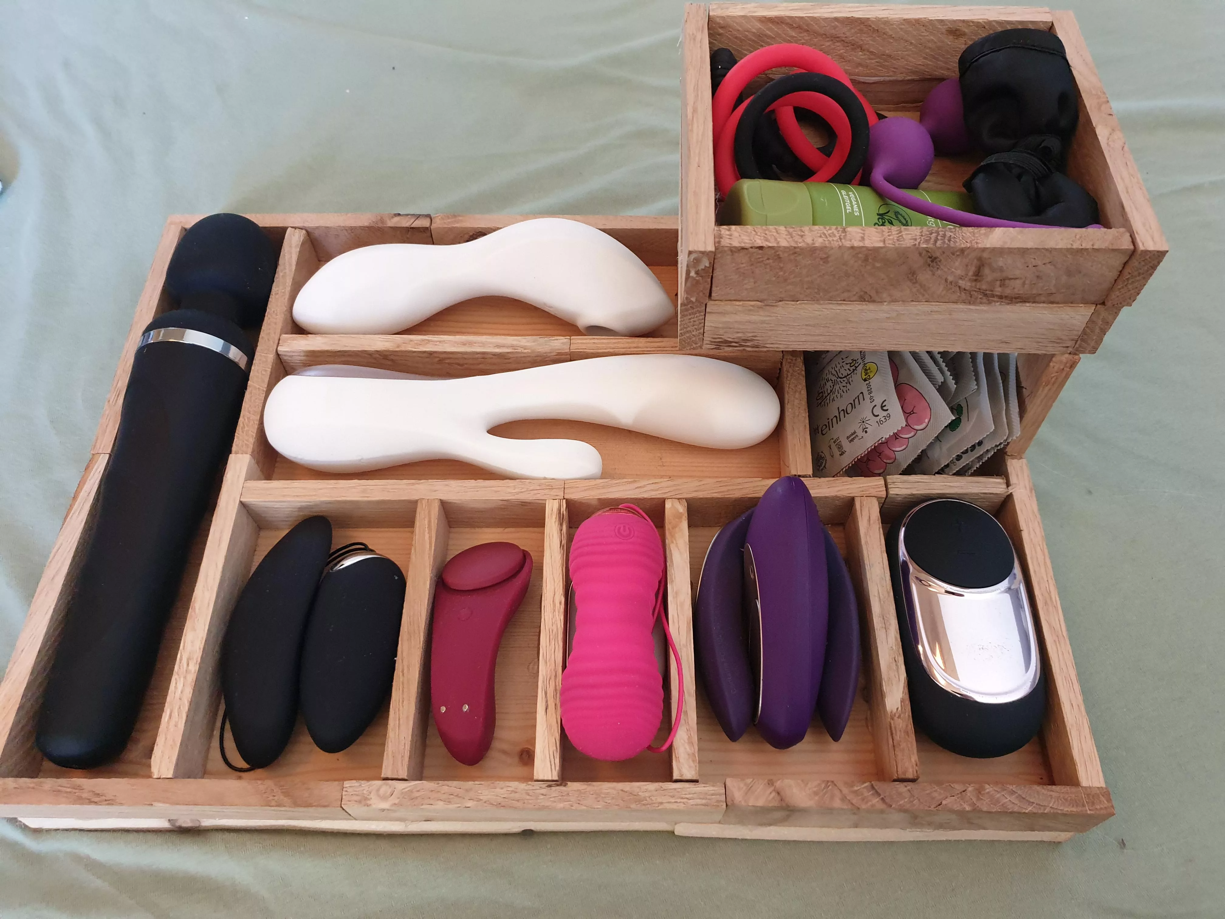 Just build a organizer for my sextoys yesterday 