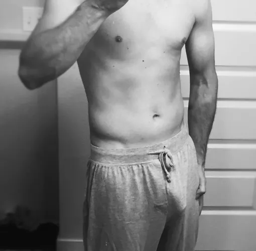 Just me in gray sweats (46)