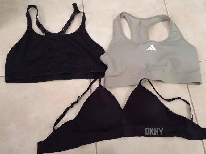 Just some sport bras (couldn't find the size)