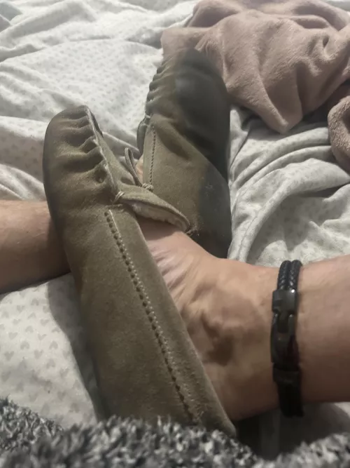 Love a fluffy moccasin