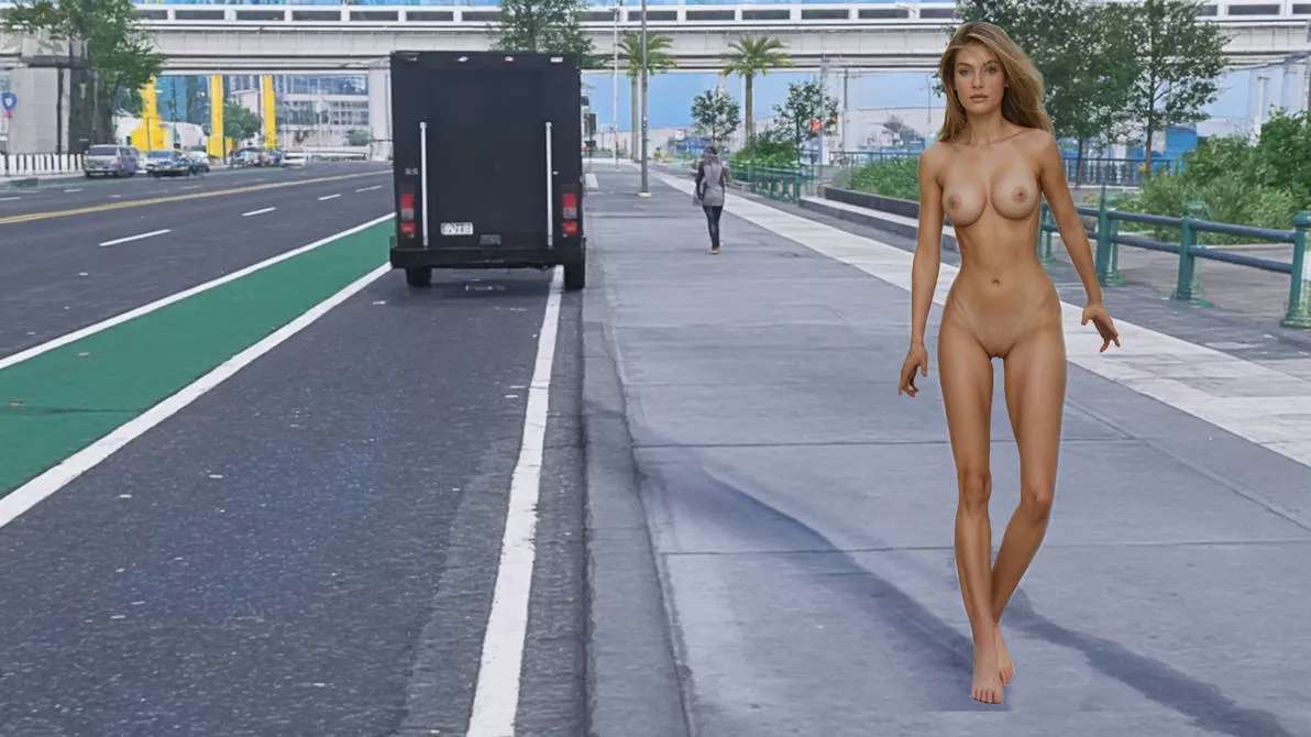 on the street of Crew 2 videogame