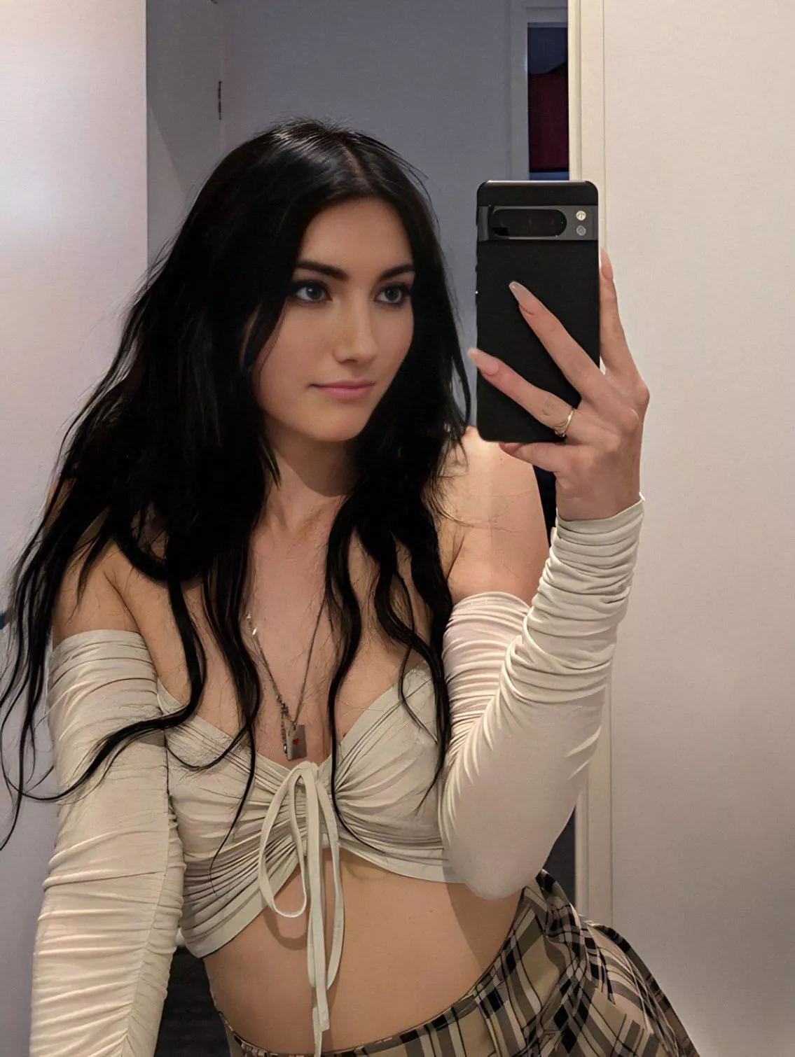 Pull on those strings and my titties will come right out :p hehe