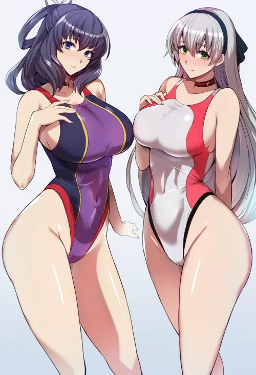 Rixia and Ellie by Kumakichi