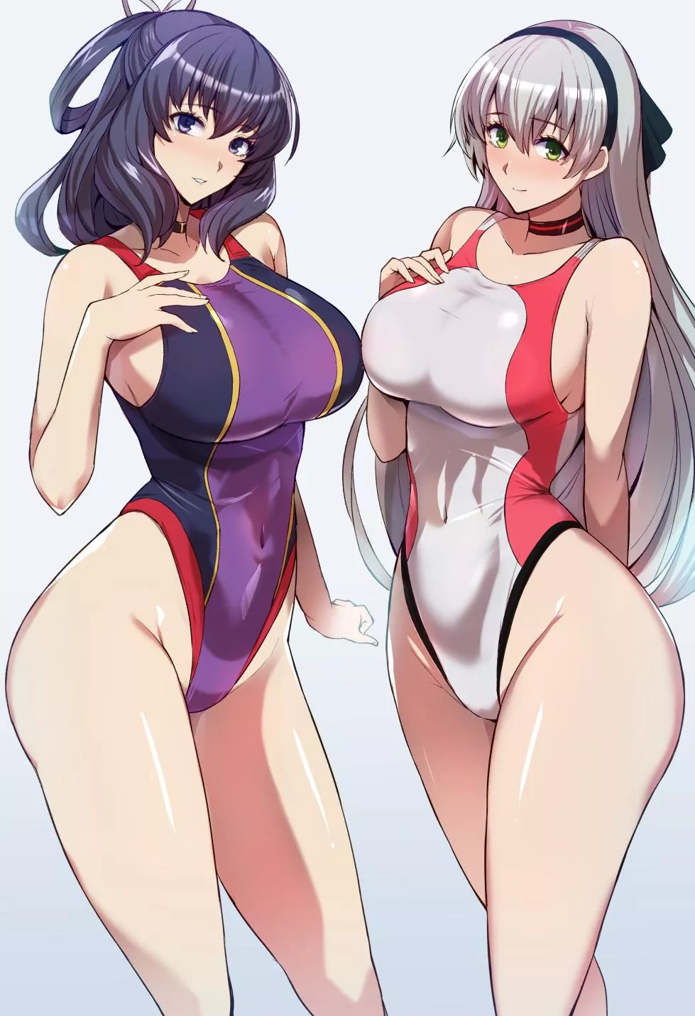 Rixia and Ellie by Kumakichi