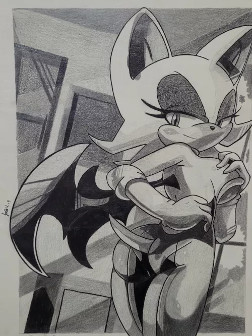 Rouge The Bat by Nancher and remade by me 