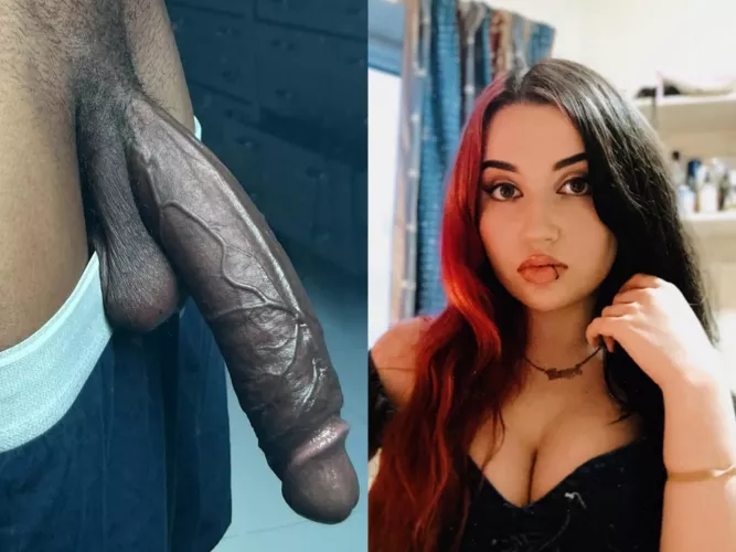 She needs to jerk that BBC with those fat tits! 🍆