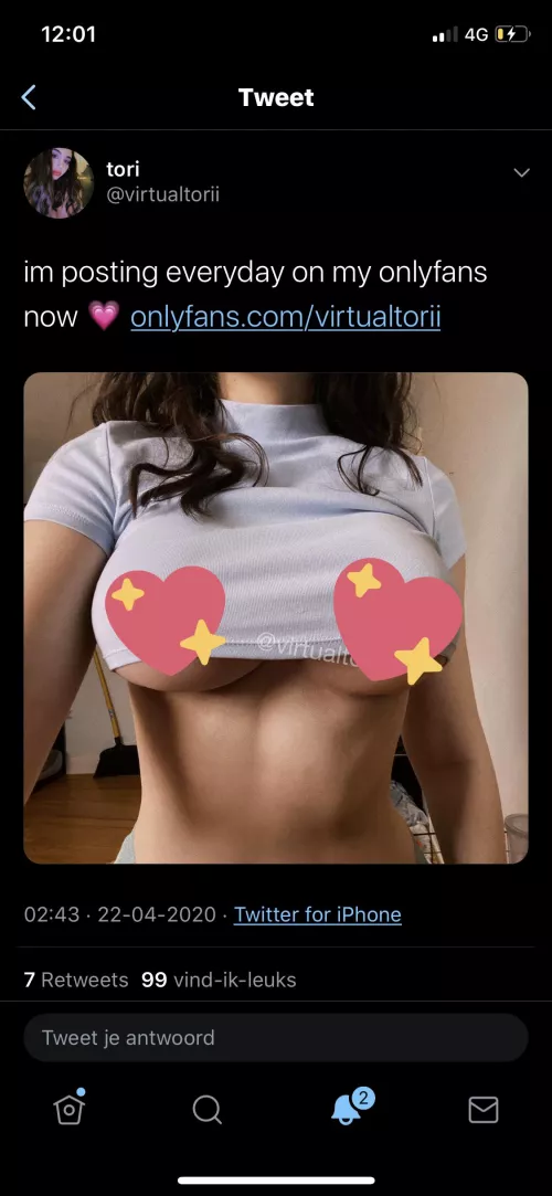 She's going to start posting again