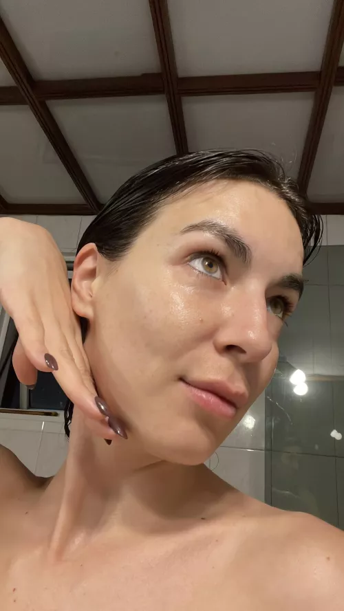 The bathroom is my favorite spot of the house