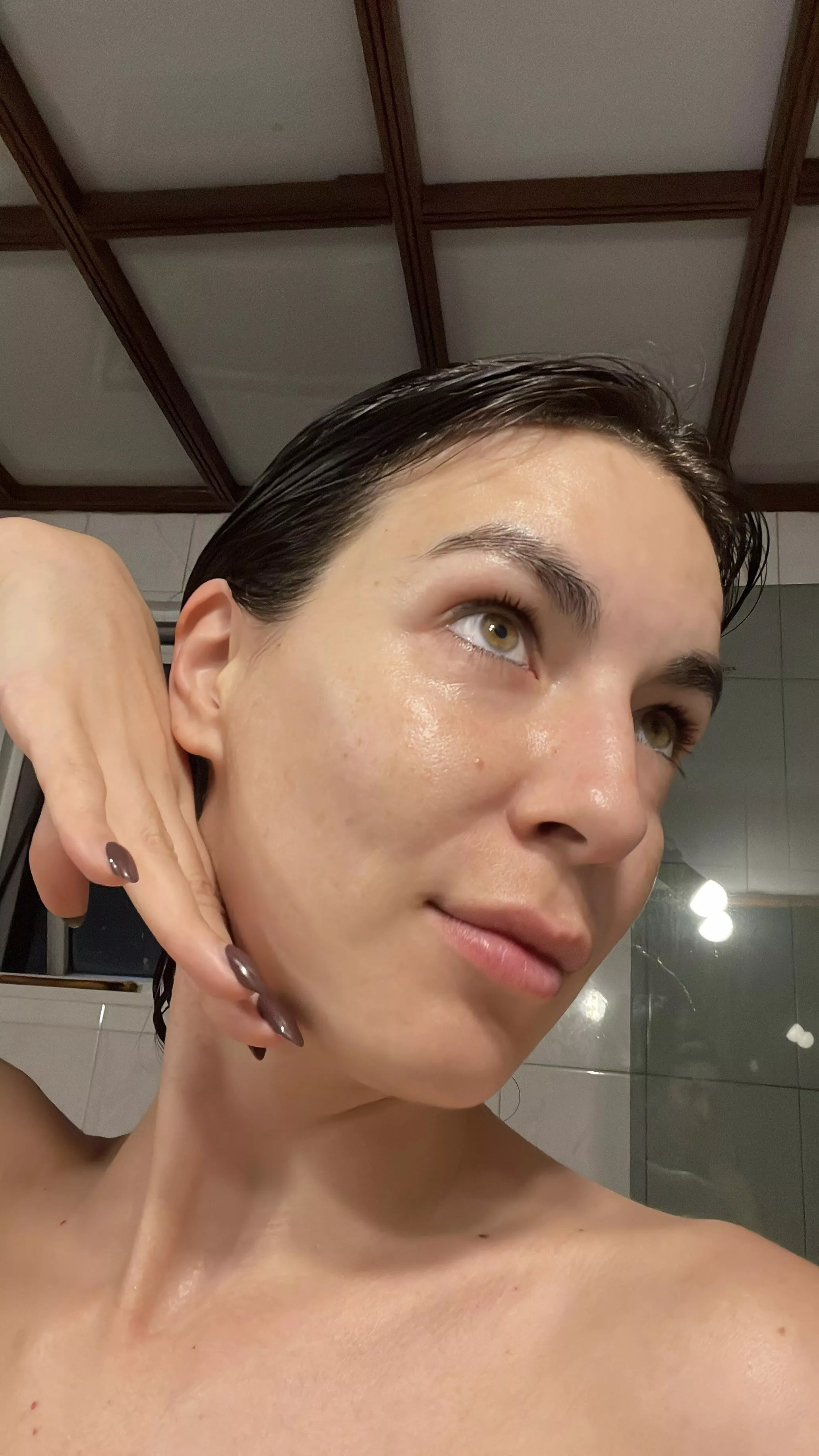 The bathroom is my favorite spot of the house