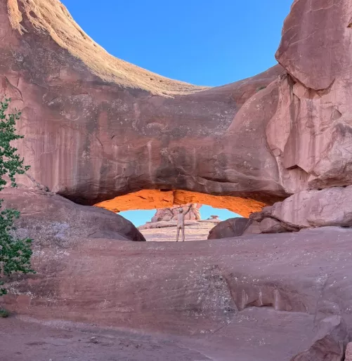 The Eye of the Whale - Arches National Park 