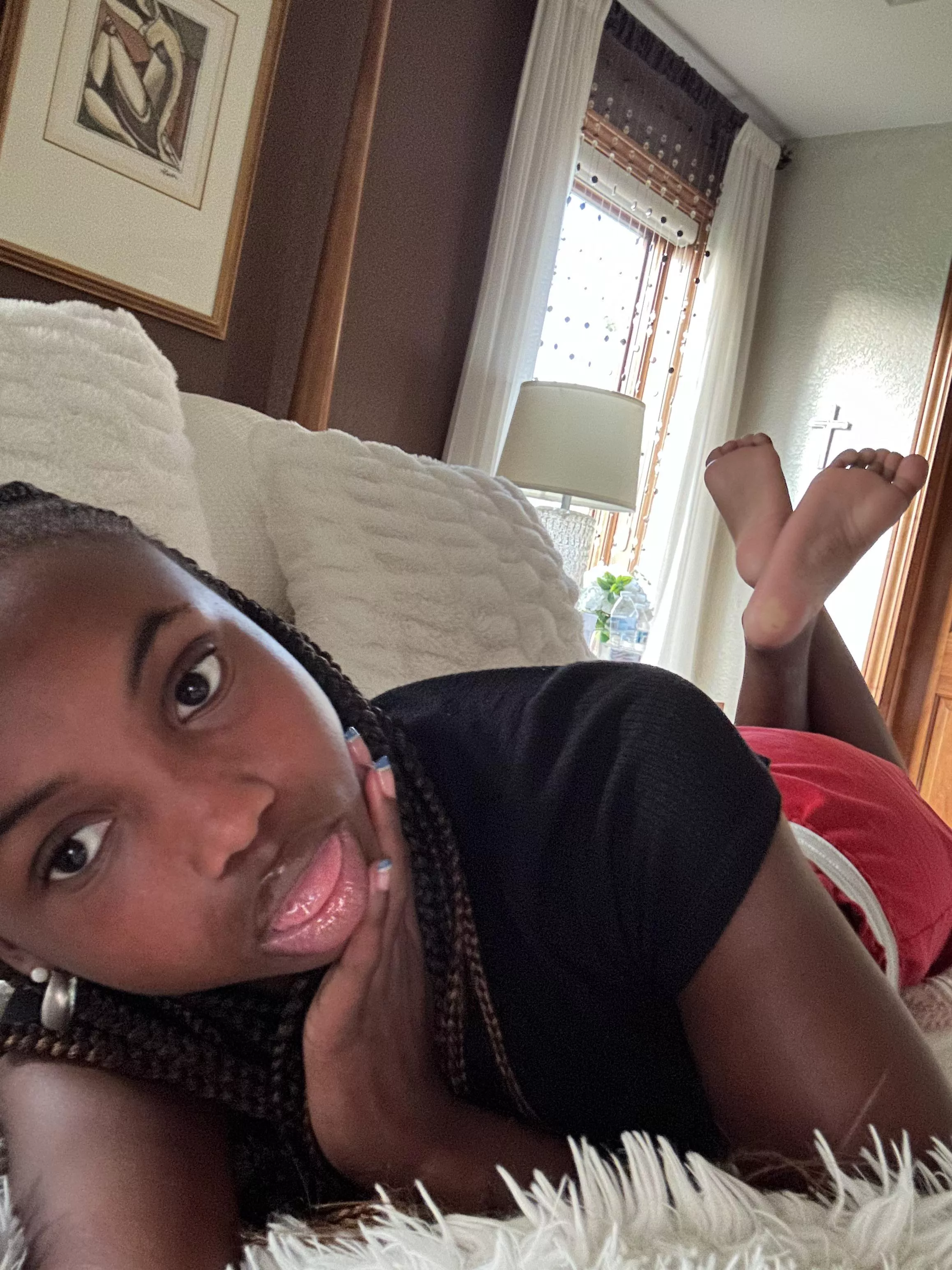 What would we do with my perfect ebony soles?