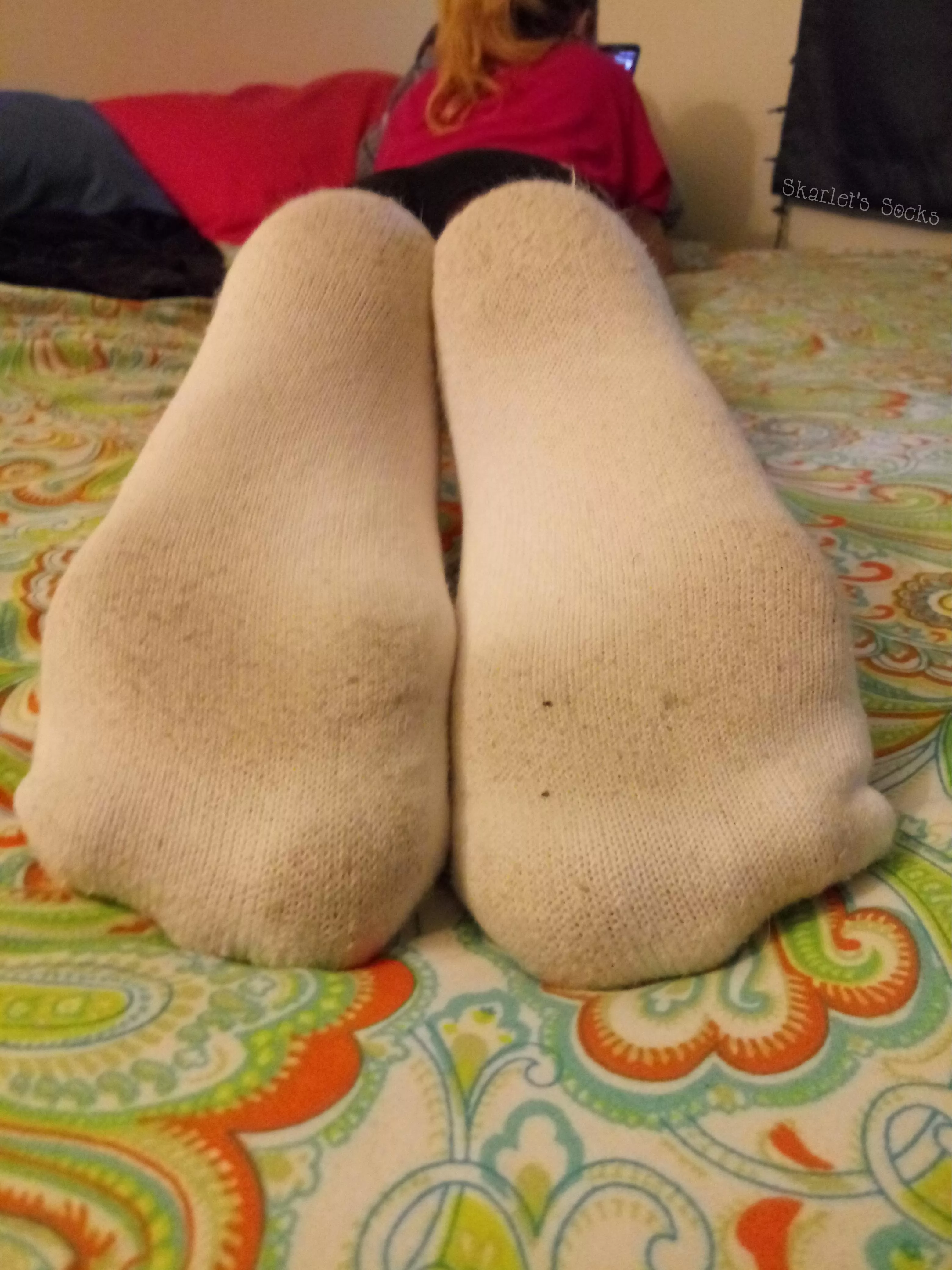 What you gonna do with my dirty ankle socks? 