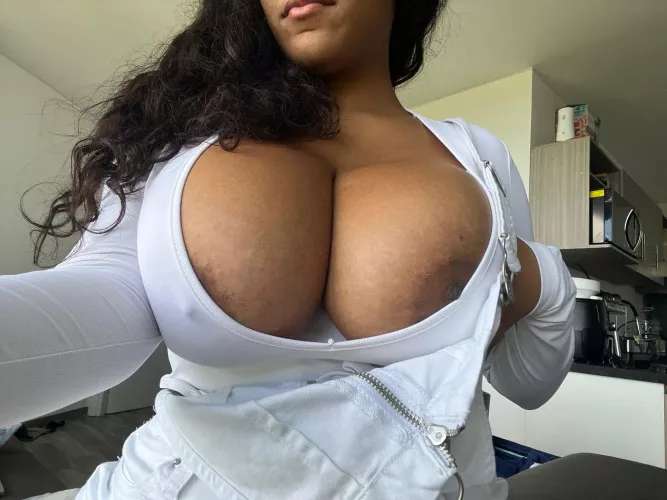 White shirt leaves little to the imagination