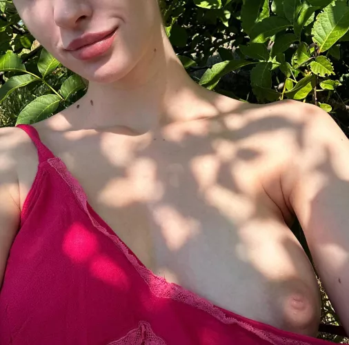 you could take a walk with me