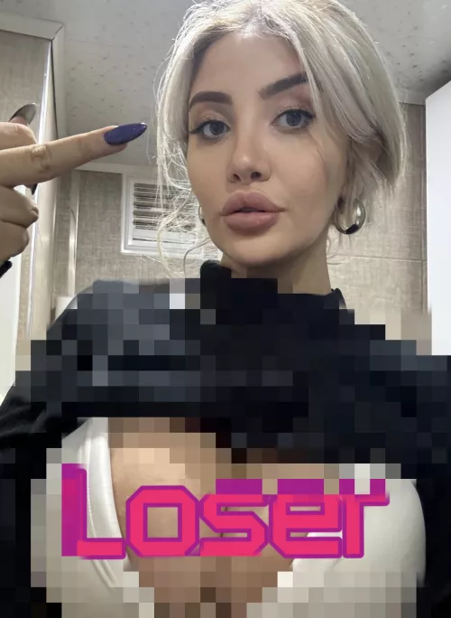 You’ll die as a loser