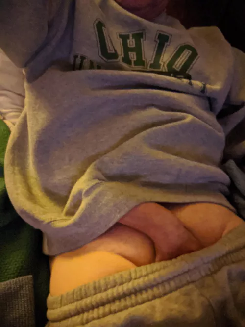 (68). It's chilly. I'm just keeping warm. 