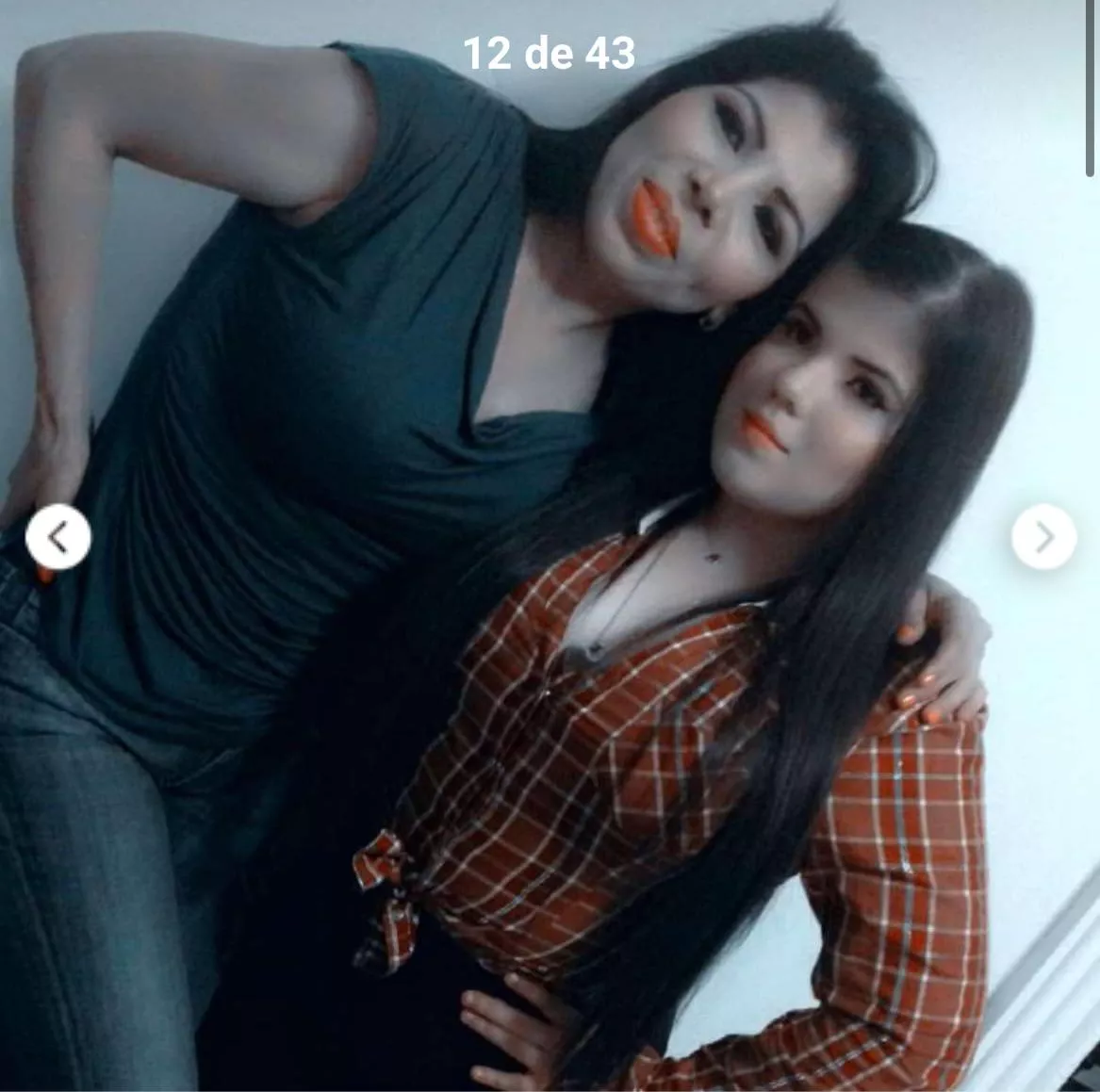 Aida Elizabeth Torres Felix (sister of M1✝️ and El JT, widow of El M6) with her daughter Estrella Meza Torres. 