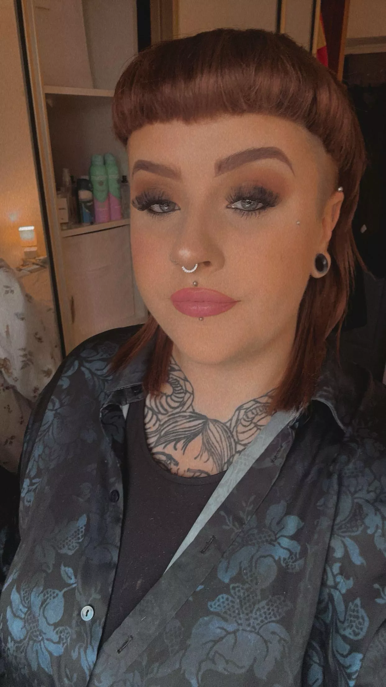 Back to natural😘😘