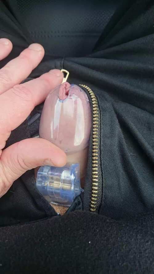 Chastity check while at work anyone? 