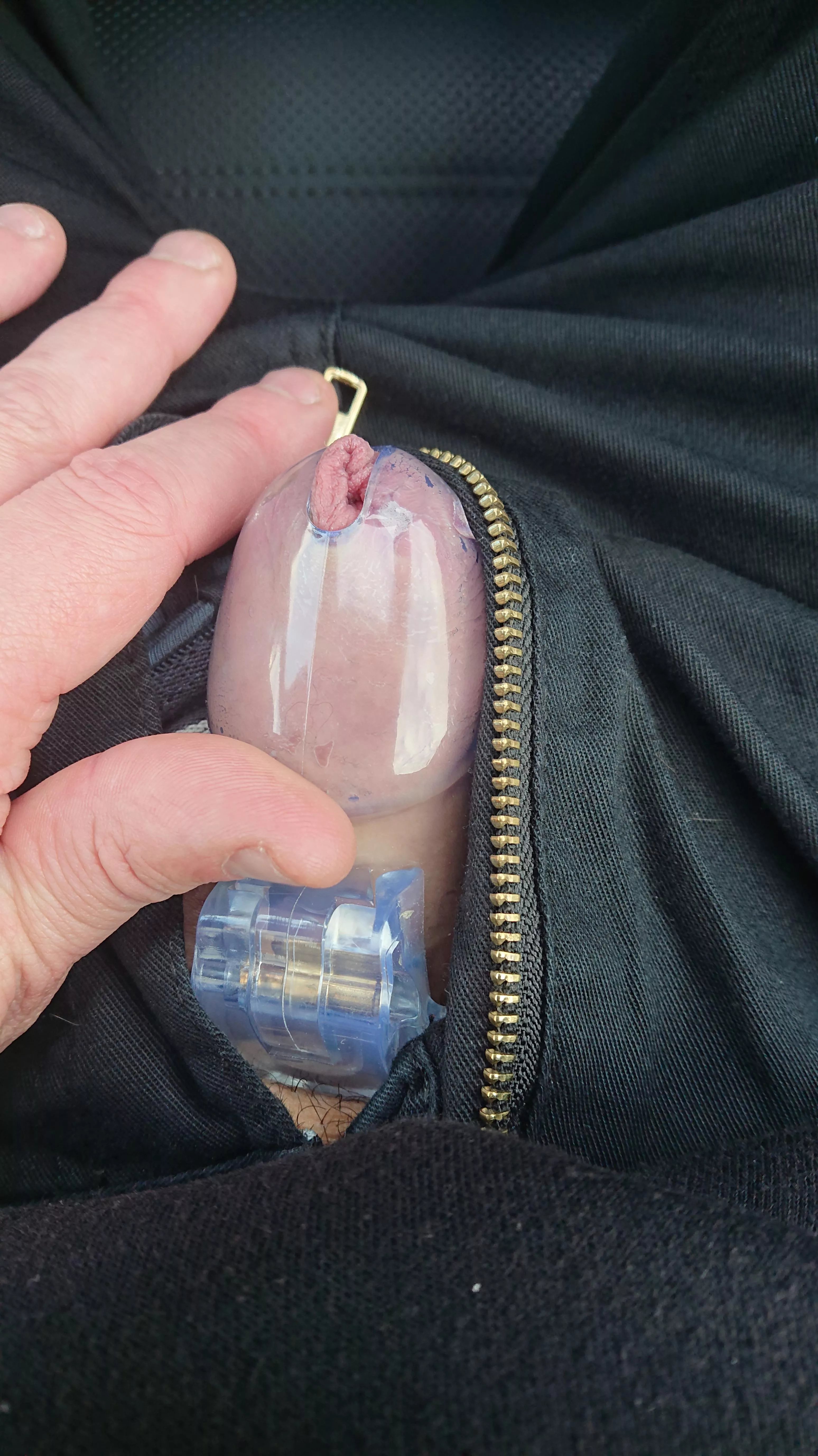 Chastity check while at work anyone? 