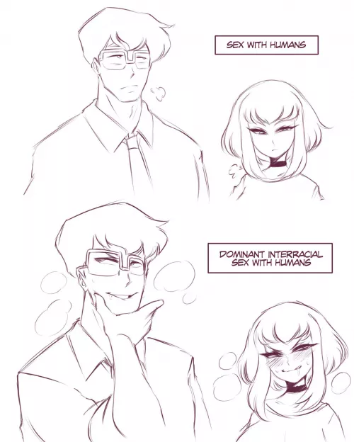 clark kent and kara zor-el thinking dirty thoughts (saltyxodium) (my adventures with superman) (https://x.com/SXodium/status/1817637360680542433)