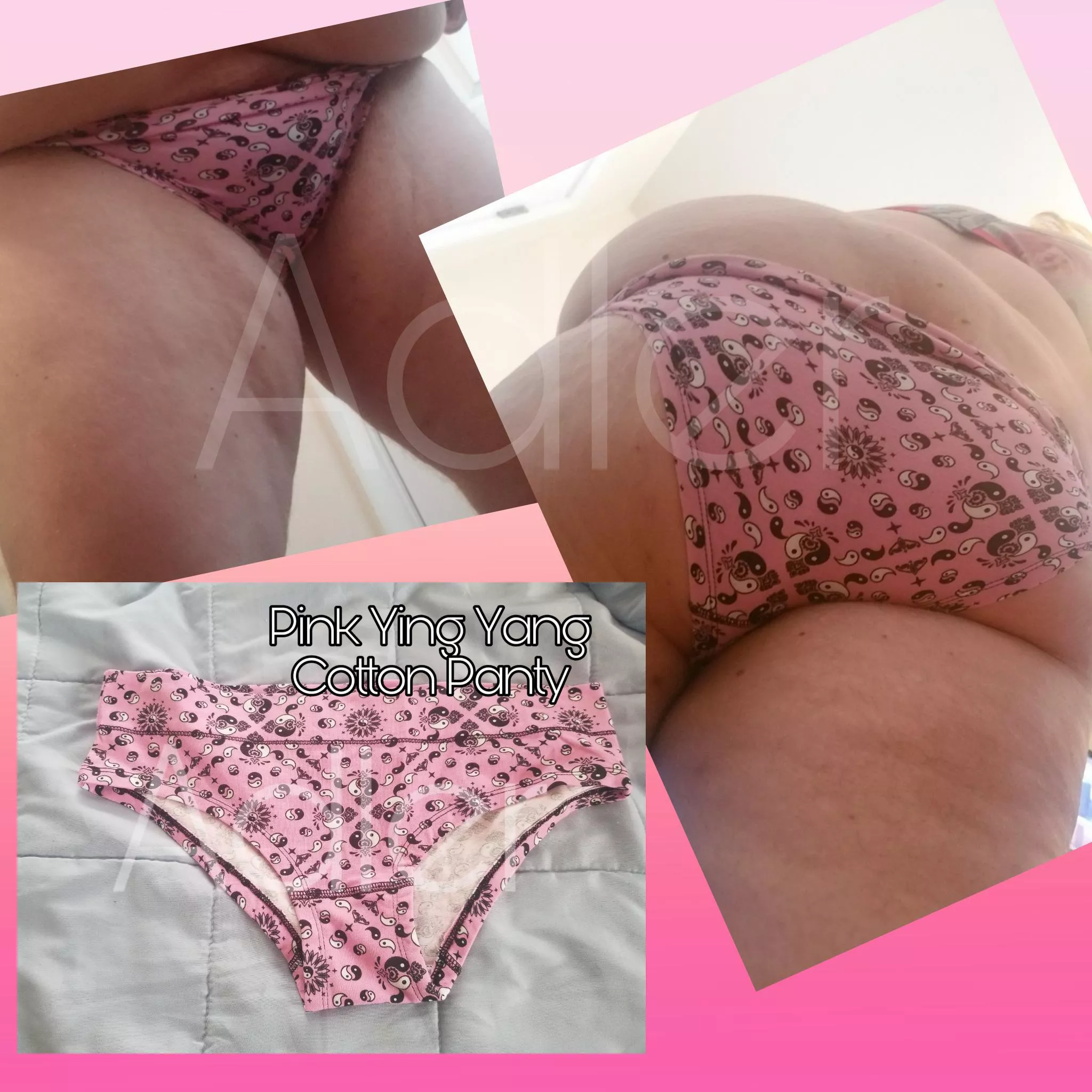 Cotton panties are great fir long wears! I LOVE sharing my panties! 