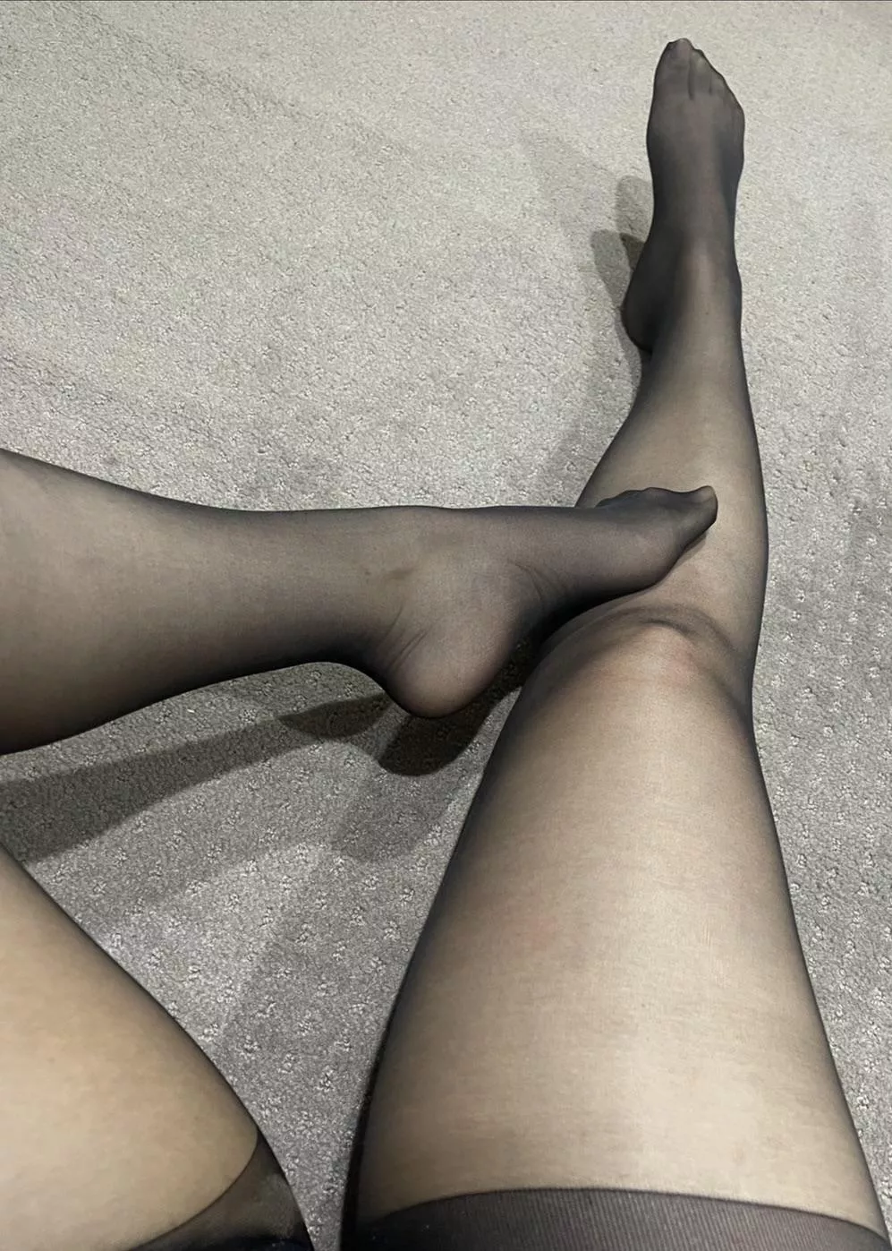Do you like my black pantyhose?