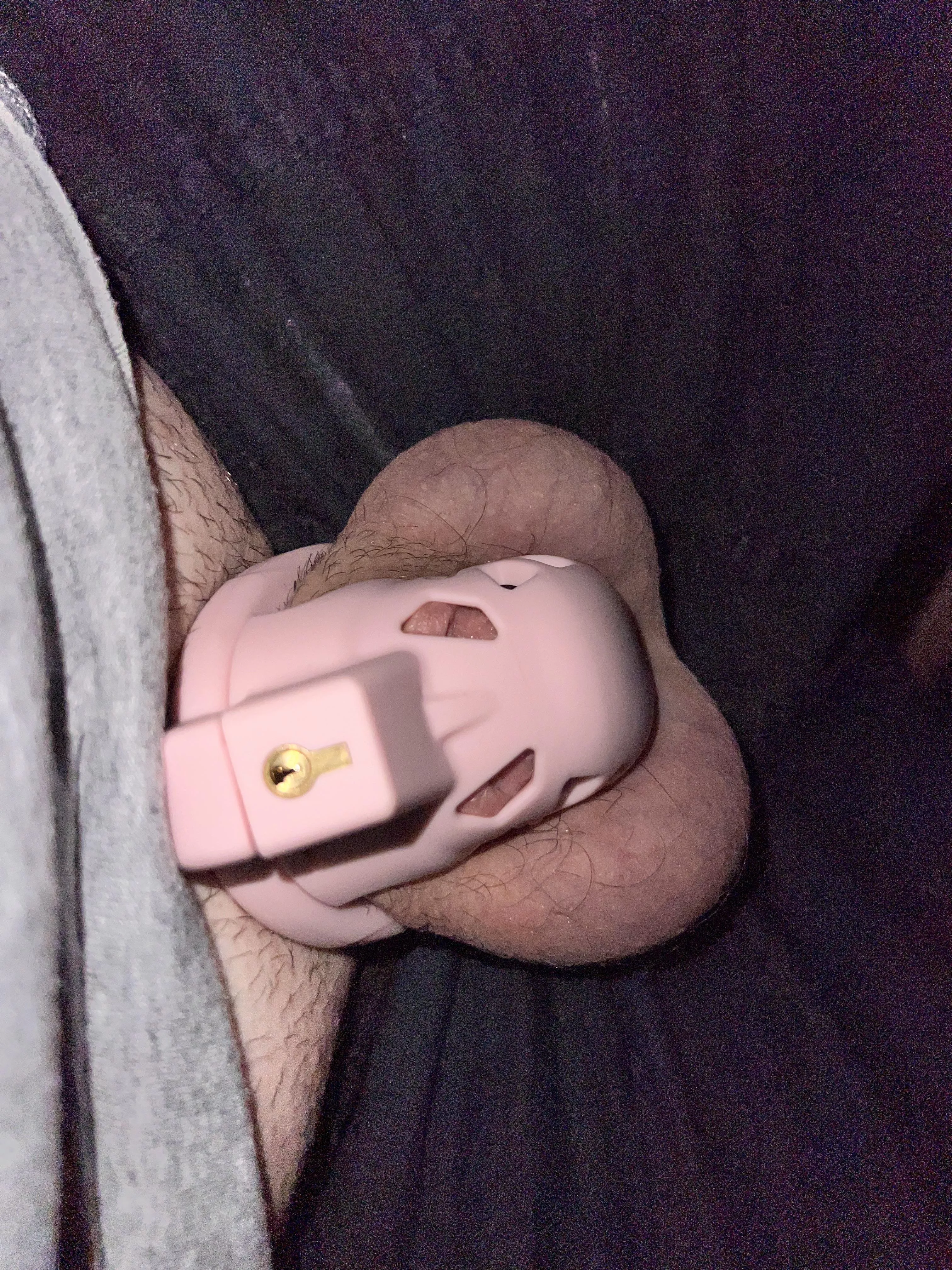 Driving around town showing my cage