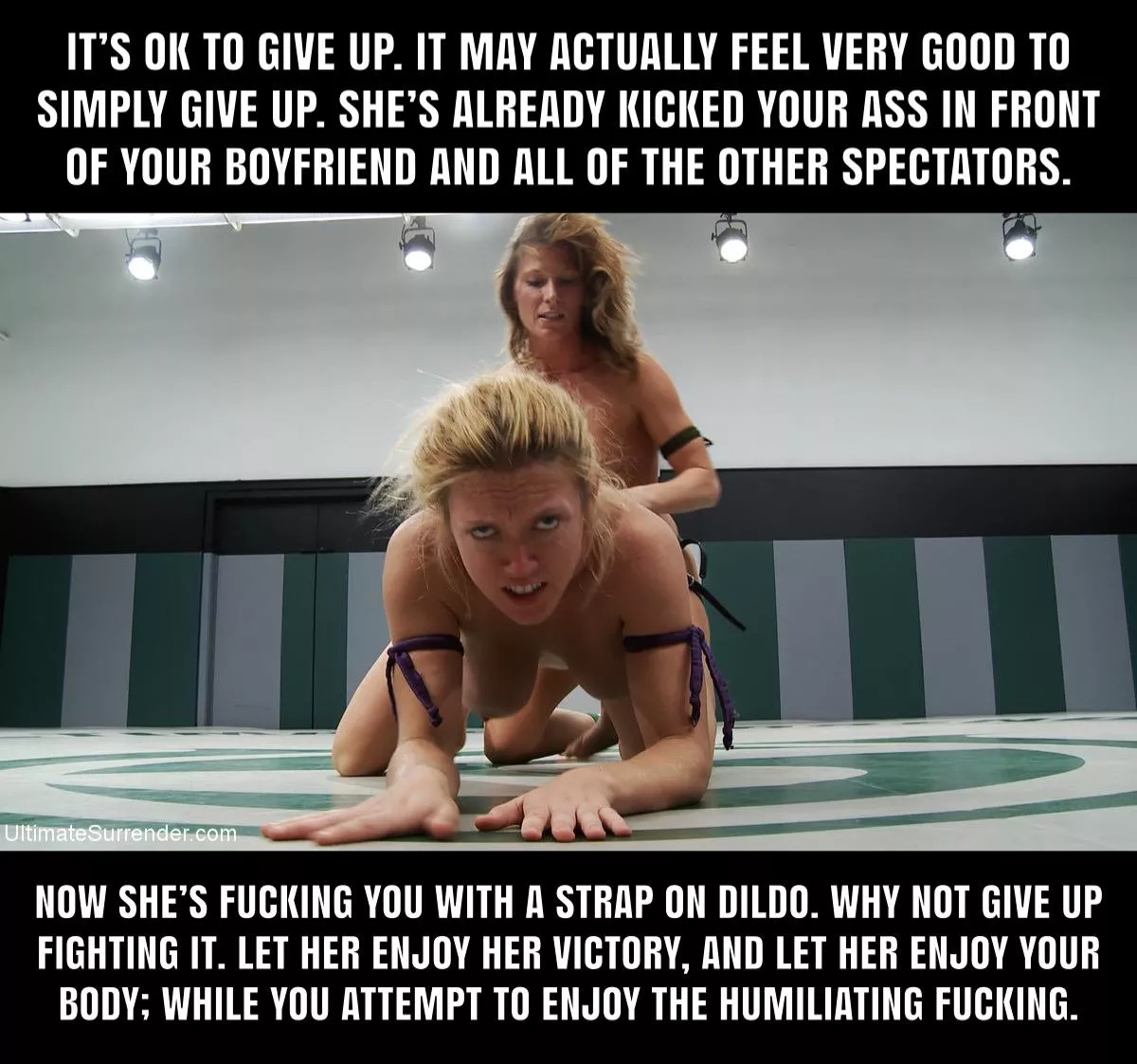 Give the alpha what she wants