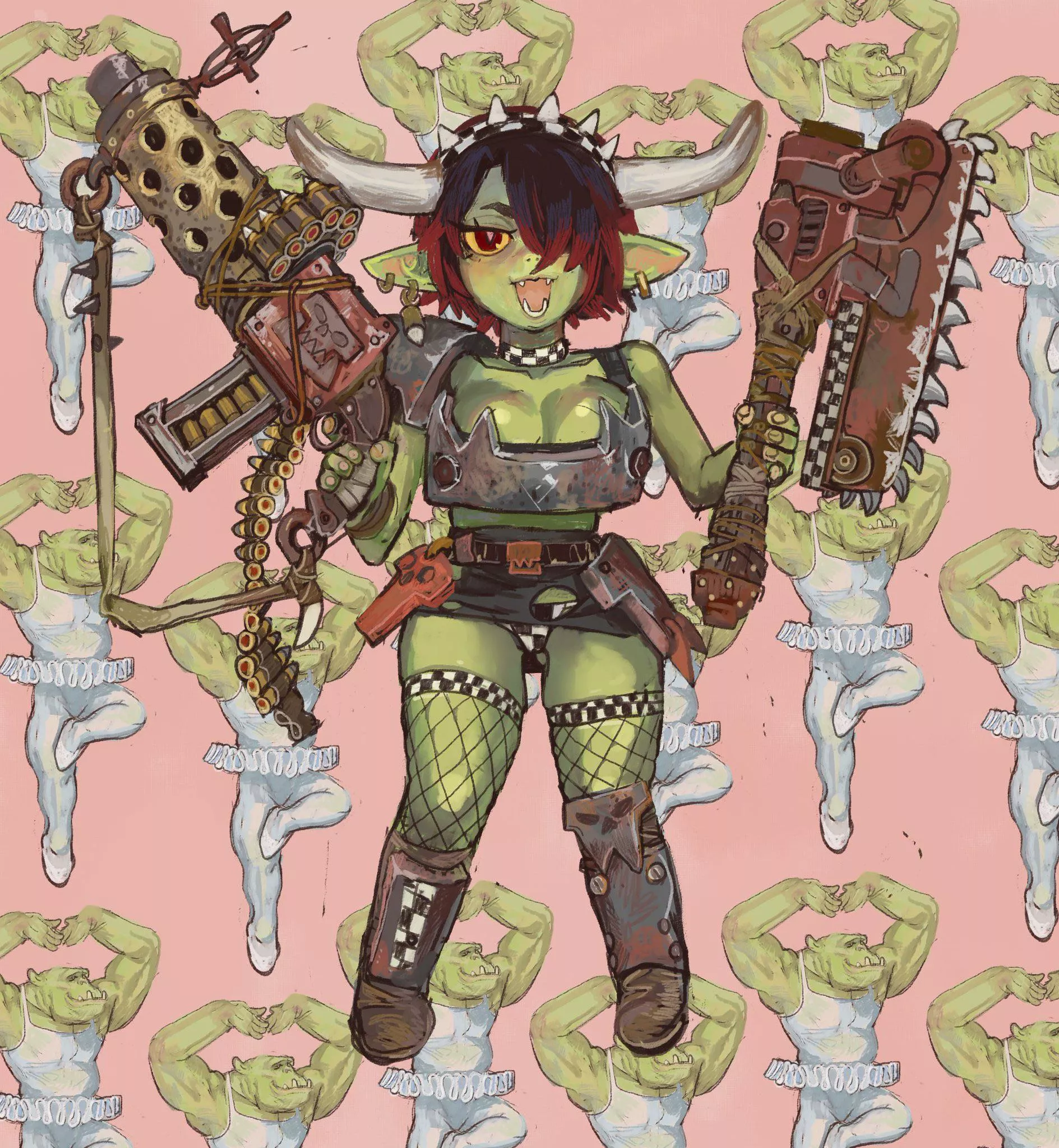 Green and Mean by mossacannibalis