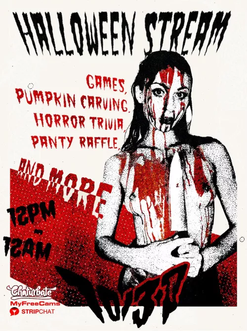 🔪 Halloween Stream 🔪 Mark you Calendar!