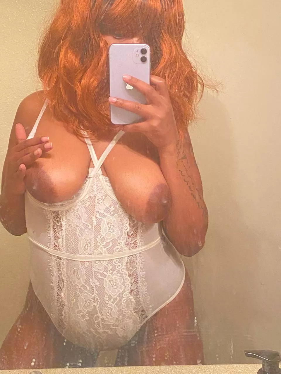 Happiest when my tits are out 