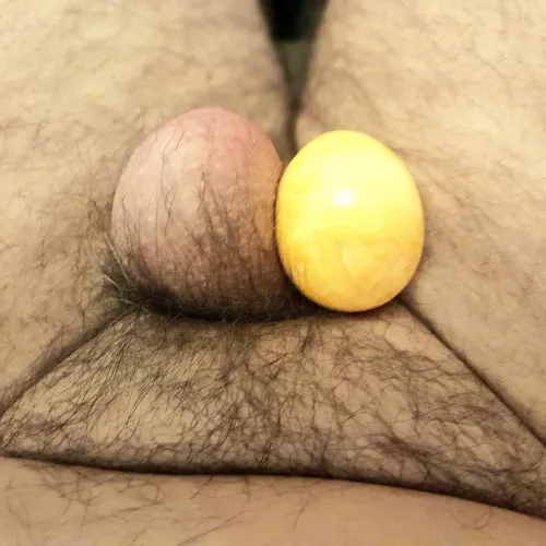 Having only one ball in sac to remove