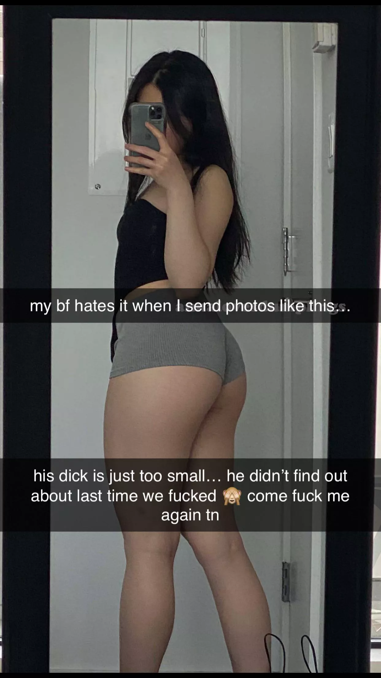 his cock is too small… need to be filled up by a BWC 🤤 