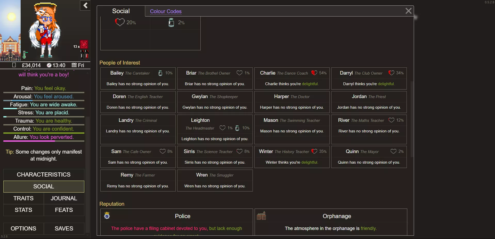 How did Bailey and Leighton have lust?