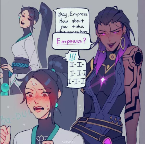 I would call her empress