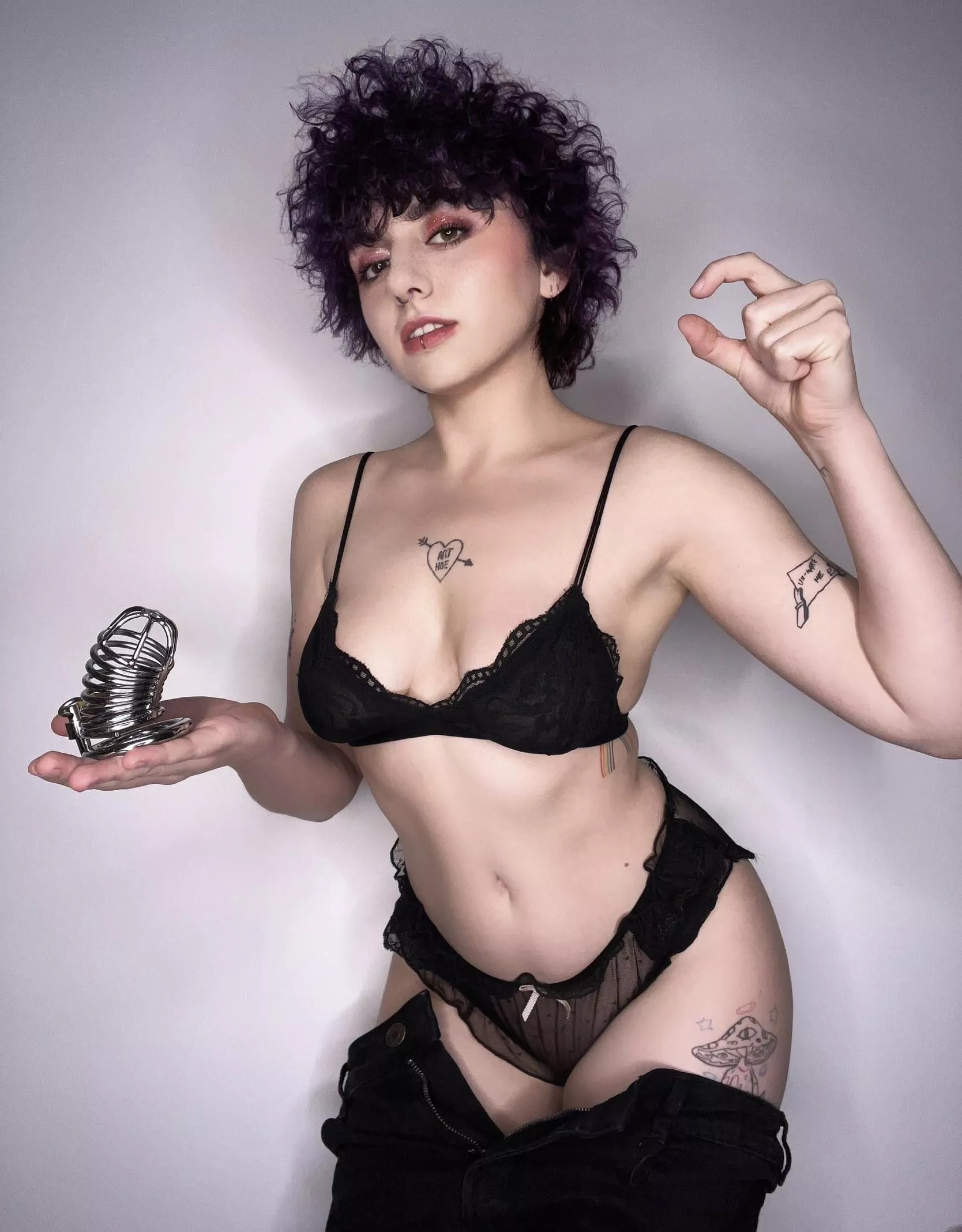 If i happened to be your dominant gf, how often would you let me lock you up and spread your boy pussy