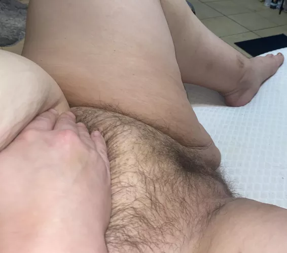 I’m just air drying while my sheets dry… everything got cleaned today. 