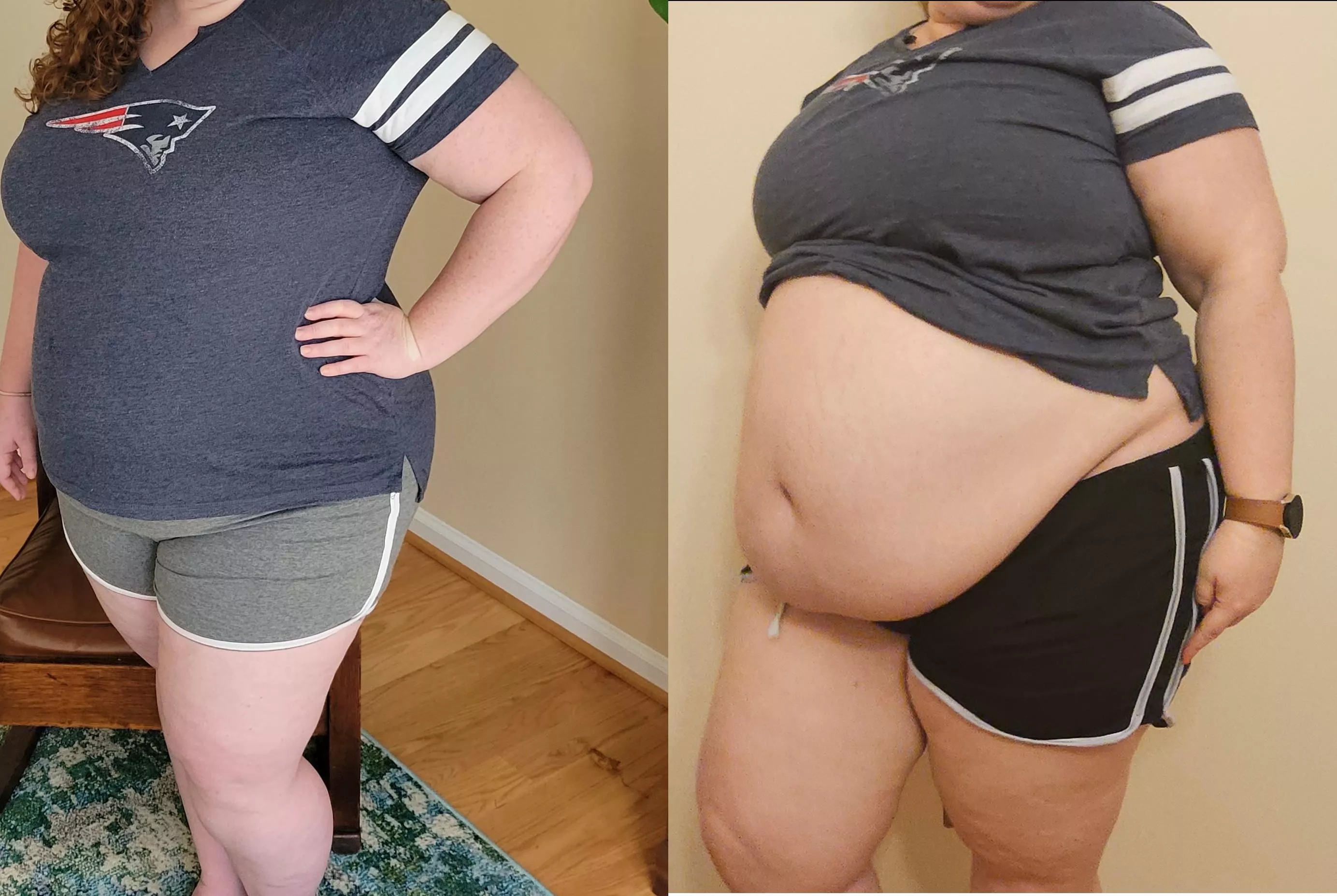 I'm working on growing my way out of this shirt!