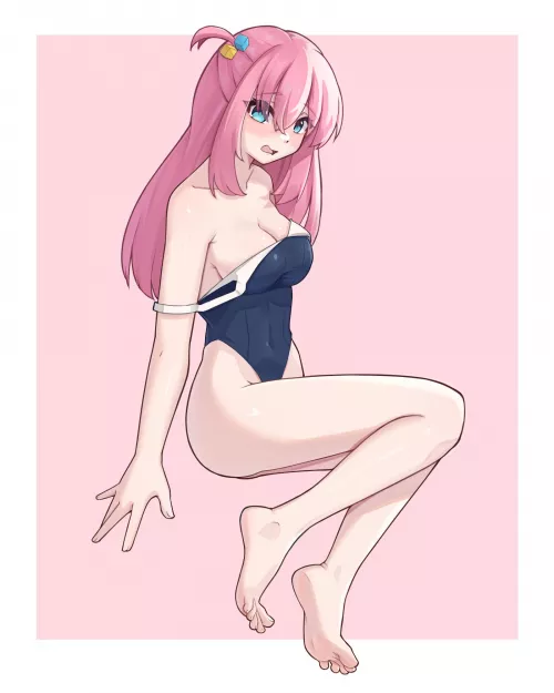 My fanart of Bocchi (This might be a better place to post) (@pyruvatedh)