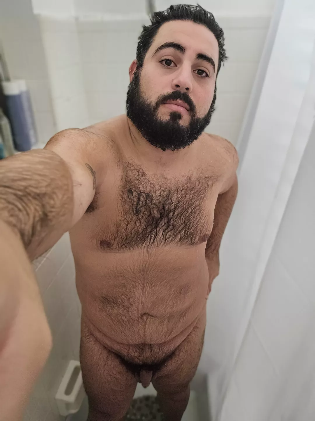 Naked simplicity, endless serenity. Showers are one of my self care rituals ✨️