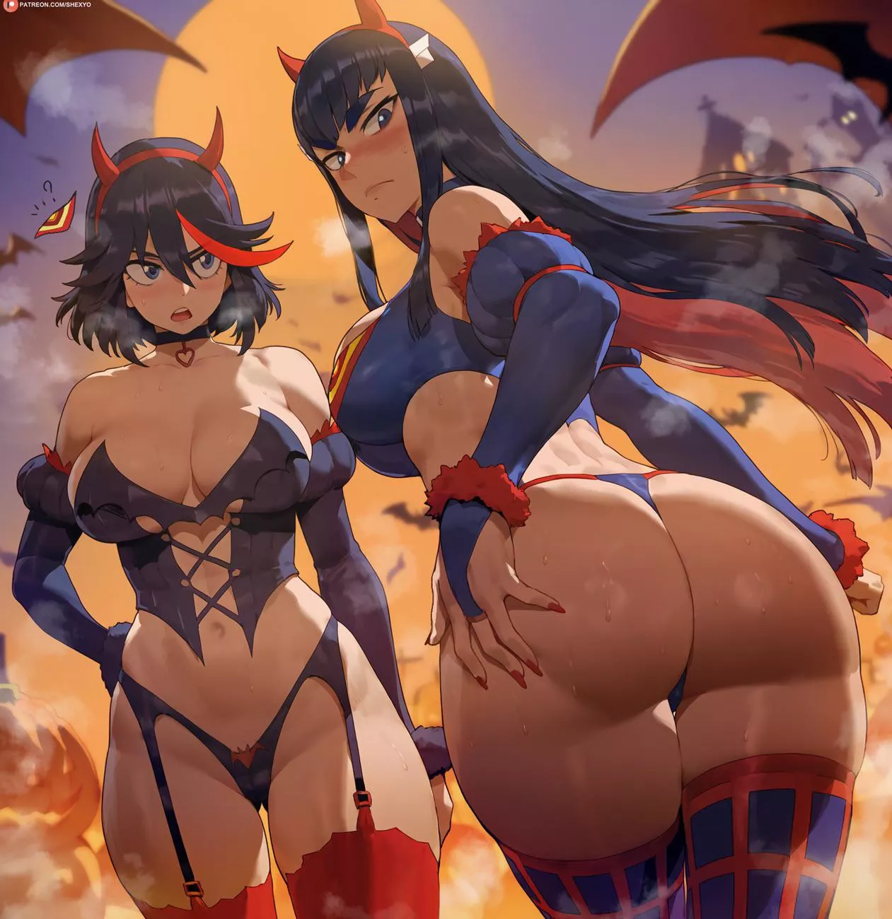 Ryuko and Satsuki [Kill la Kill] 