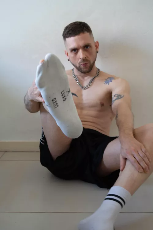 Should I keep my socks on? I've just finished my workout....