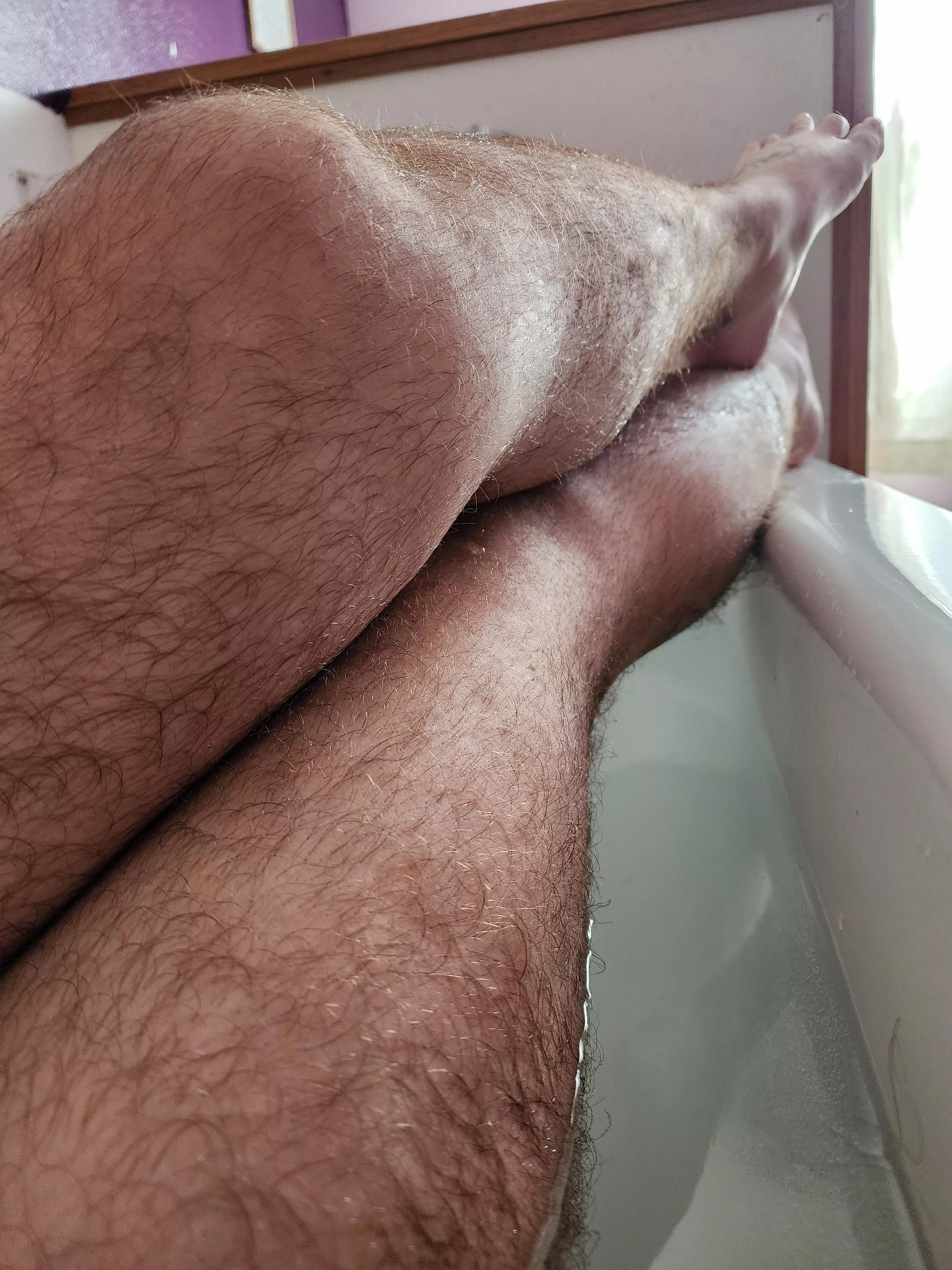 splash splash, just taking a bath. fuzzy mermaid vibes ✨️