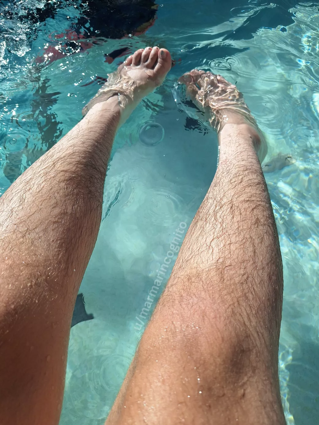 Taking these beautiful legs for a last dip of the season.
